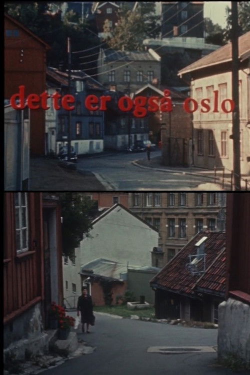 Oslofilm: Dette er også Oslo (1968) poster