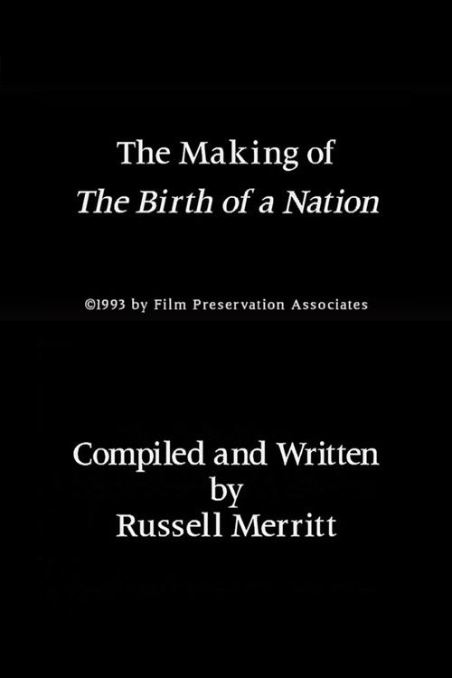 The Making of 'The Birth of a Nation' (1993) poster