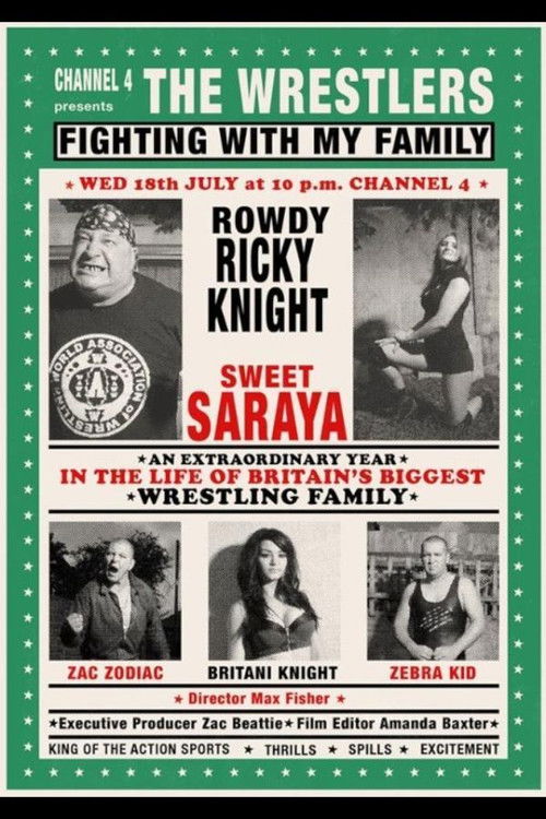 The Wrestlers: Fighting with My Family (2012) poster