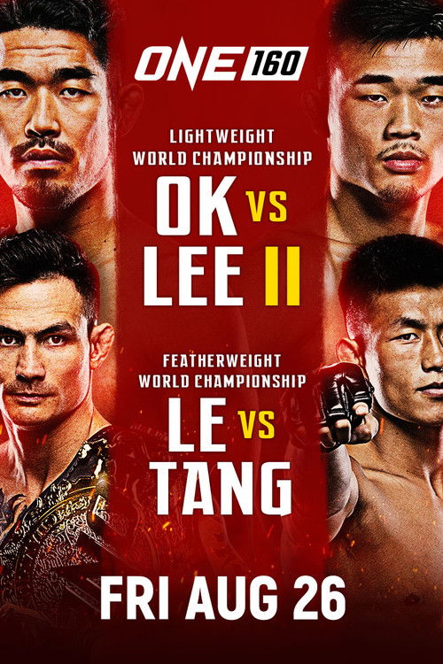 ONE 160: Ok vs. Lee 2 (2022) poster