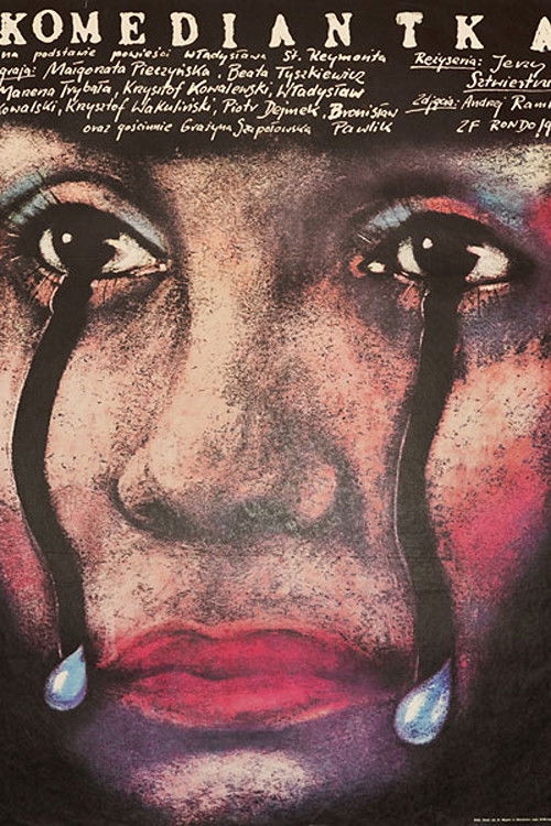 Komediantka (1987) poster