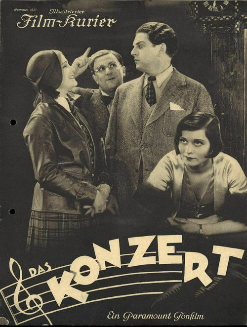 The concert (1931) poster