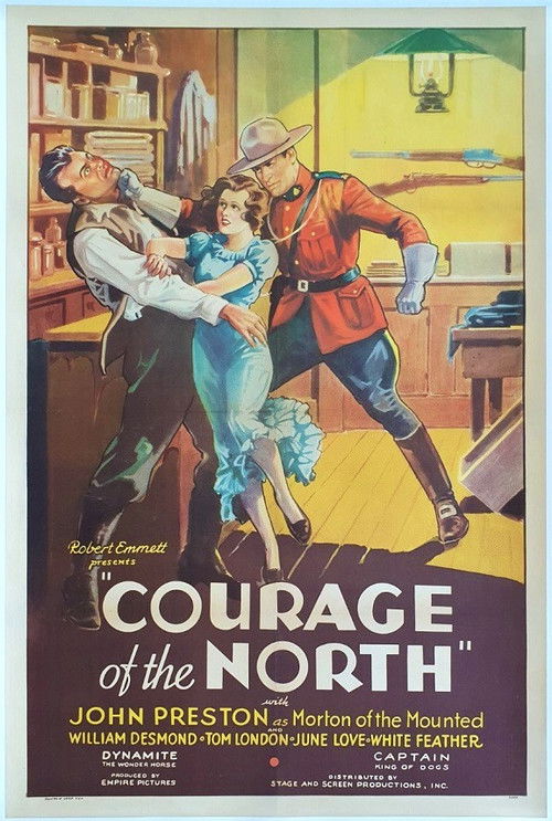 Courage of the North (1935) poster