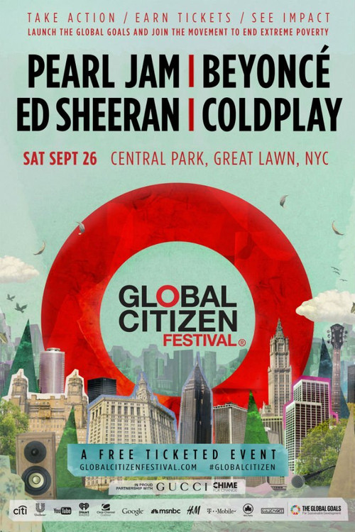 Global Citizen Festival 2015 (2015) poster