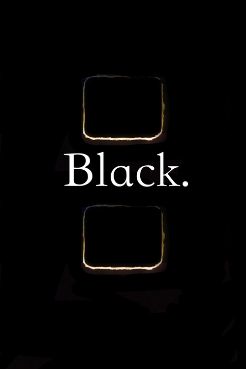 Black. (2020) poster