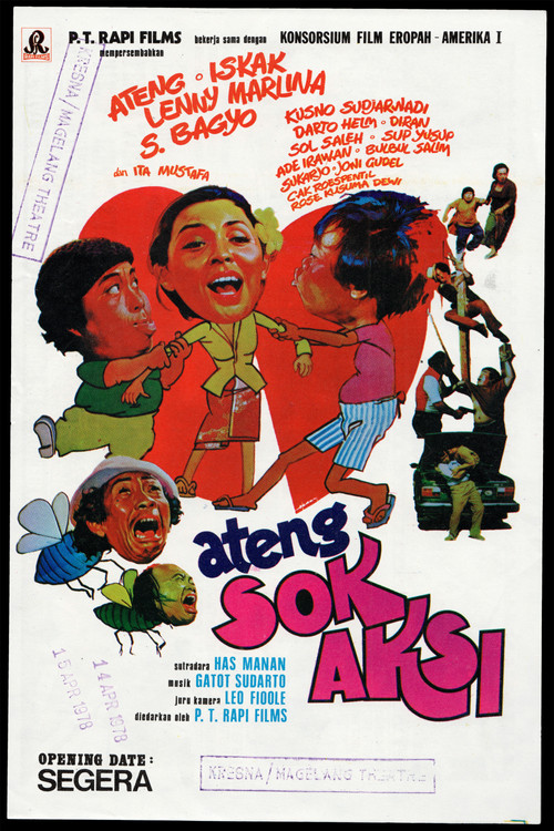 Ateng Sok Aksi (1977) poster