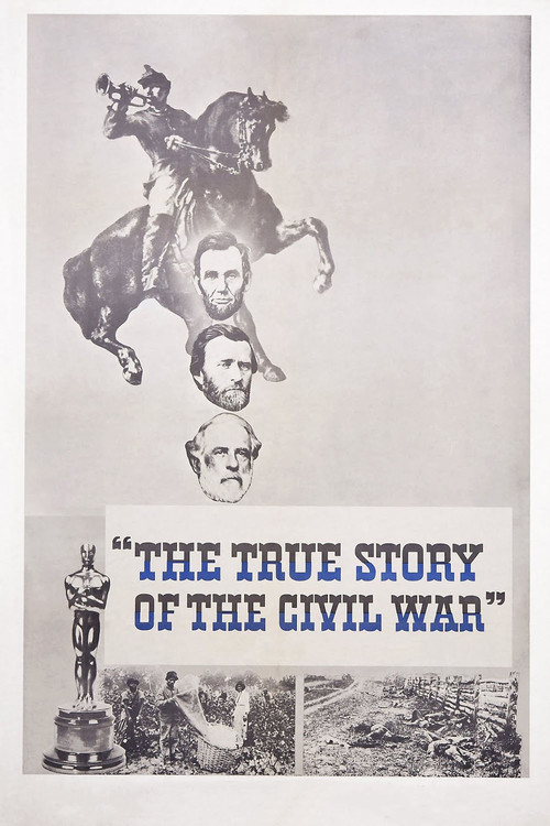 The True Story of the Civil War (1956) poster