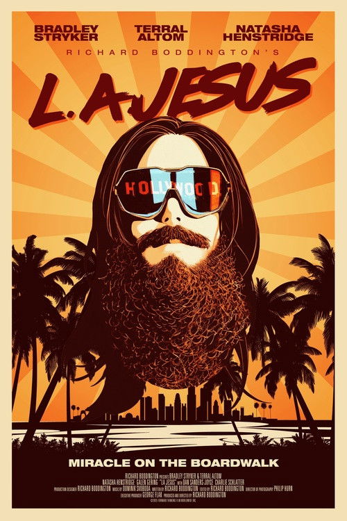 LA Jesus poster