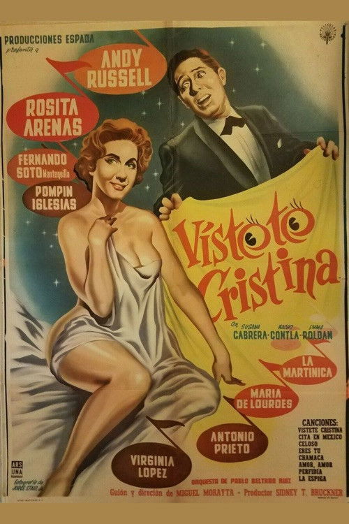 Vístete Cristina (1959) poster
