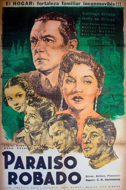 Paraíso robado (1952) poster