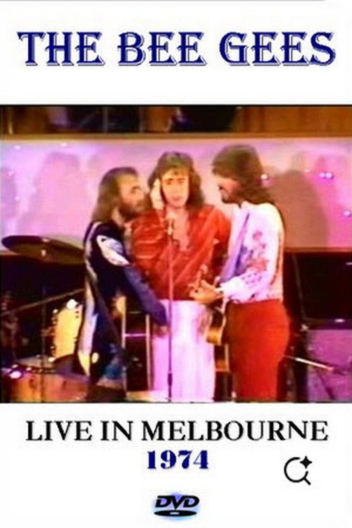 Bee Gees - Live au Festival Hall de Melbourne (1974) poster