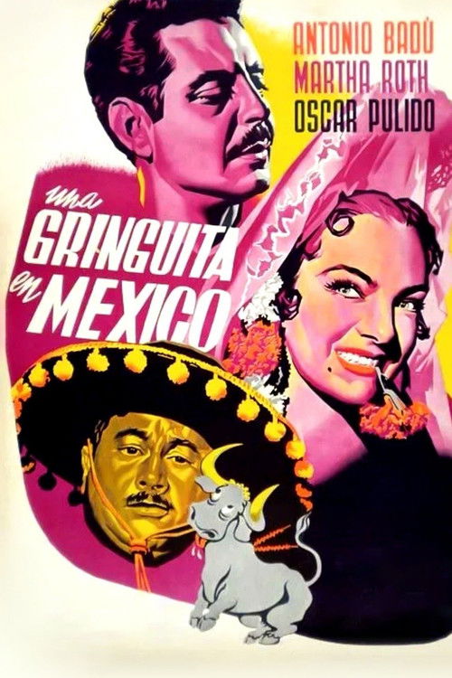 Una gringuita en México (1951) poster