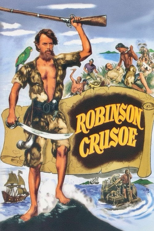 Robinson Crusoe (1954) poster