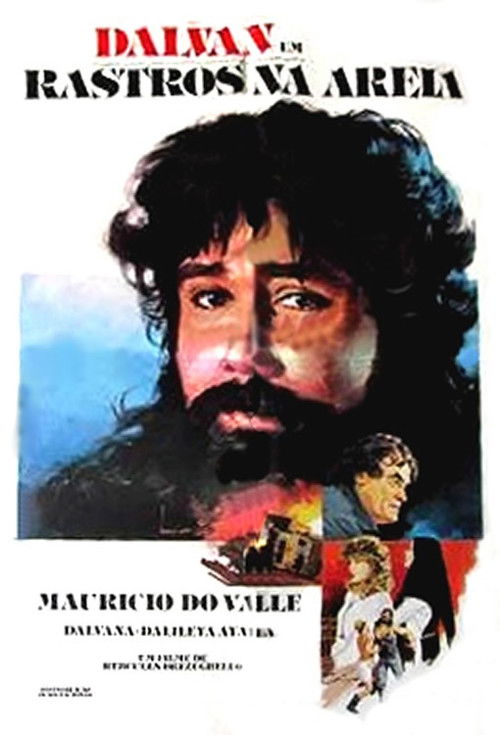 Rastros na Areia (1988) poster