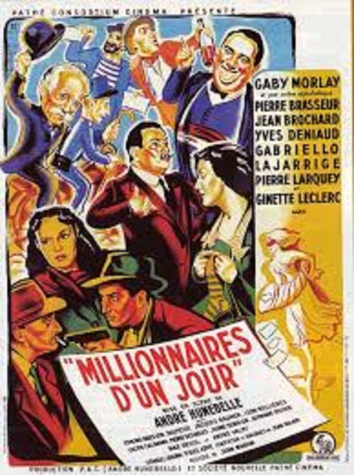 Millionaires for One Day (1949) poster