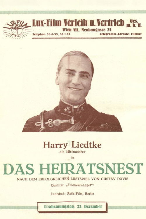 Das Heiratsnest (1927) poster