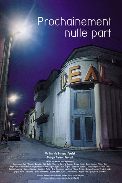 Prochainement nulle part (2015) poster