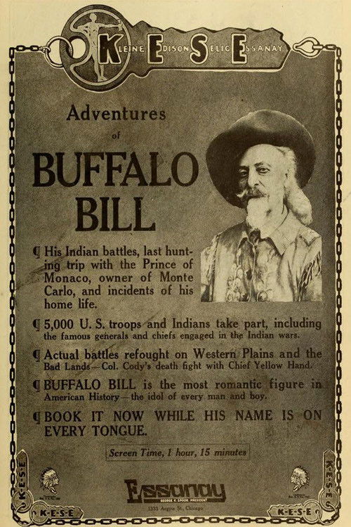 The Adventures of Buffalo Bill (1917) poster
