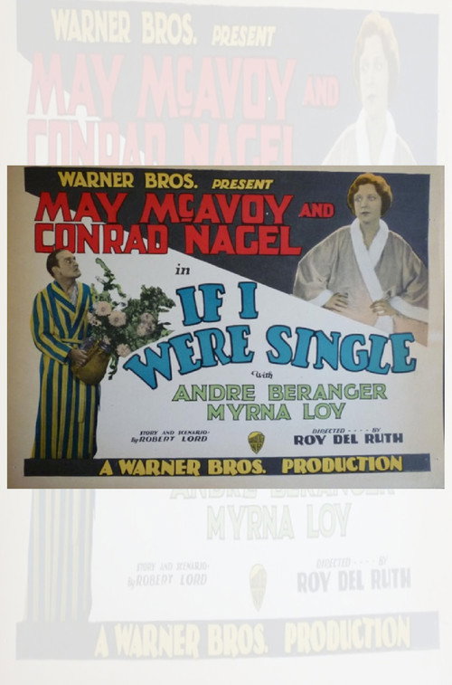 If I Were Single (1927) poster