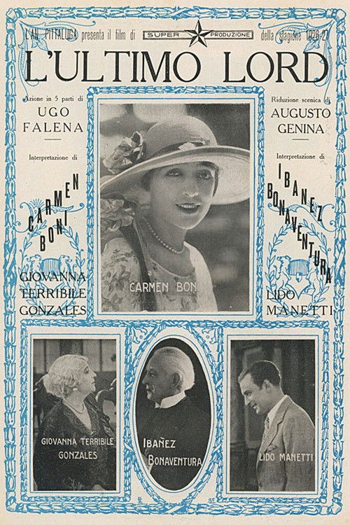 L'ultimo Lord (1926) poster