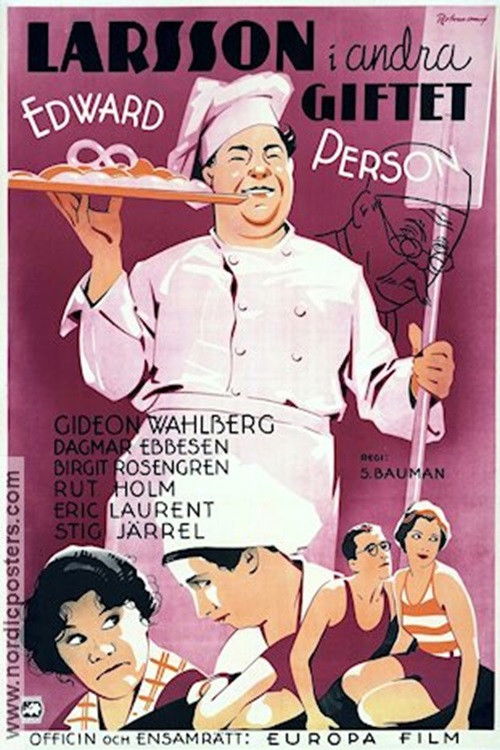 Larsson i andra giftet (1935) poster