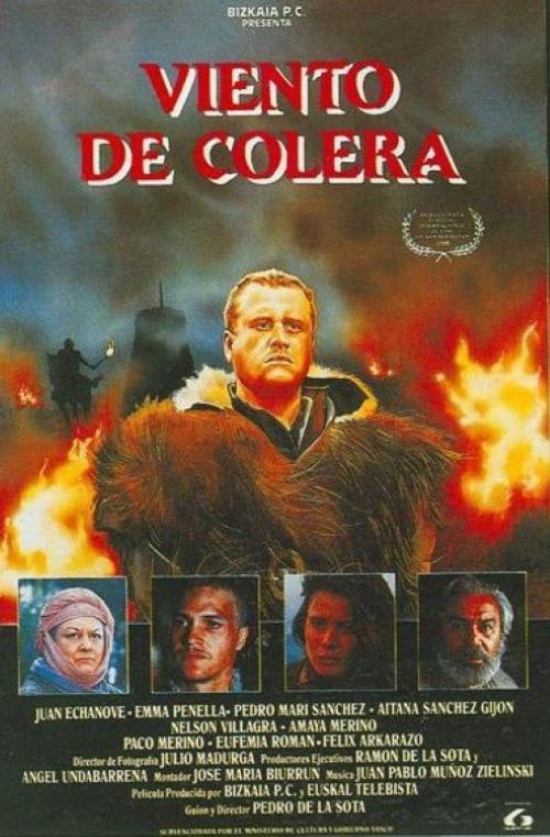 Viento de cólera (1988) poster