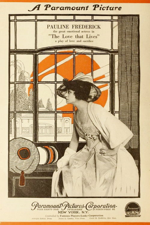 The Love That Lives (1917) poster