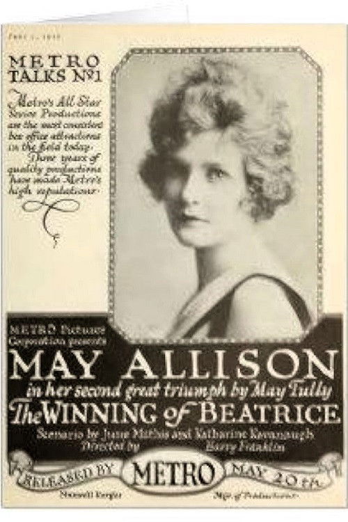 The Winning of Beatrice (1918) poster