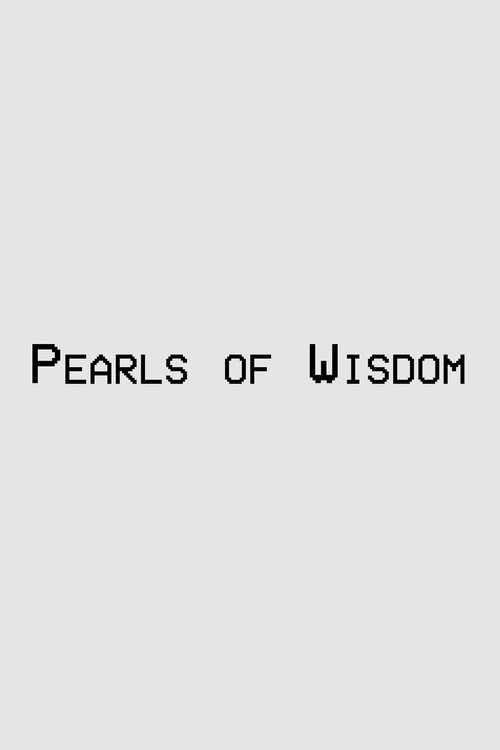 Pearls of Wisdom (2016) poster