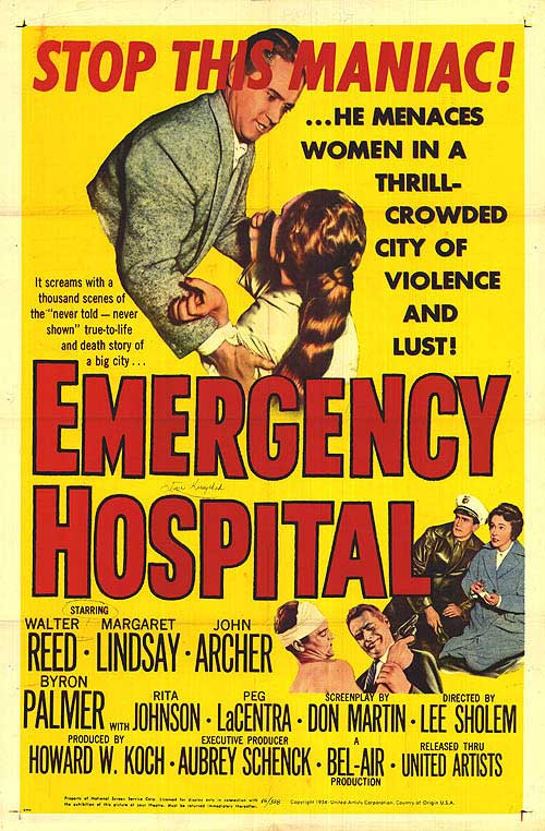 Emergency Hospital (1956) poster