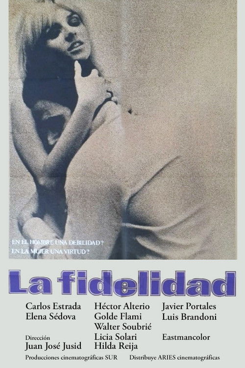 La fidelidad (1970) poster