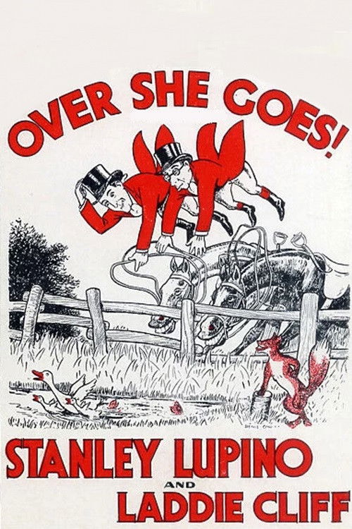 Over She Goes (1937) poster