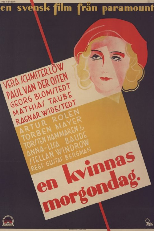 A woman's tomorrow (1931) poster