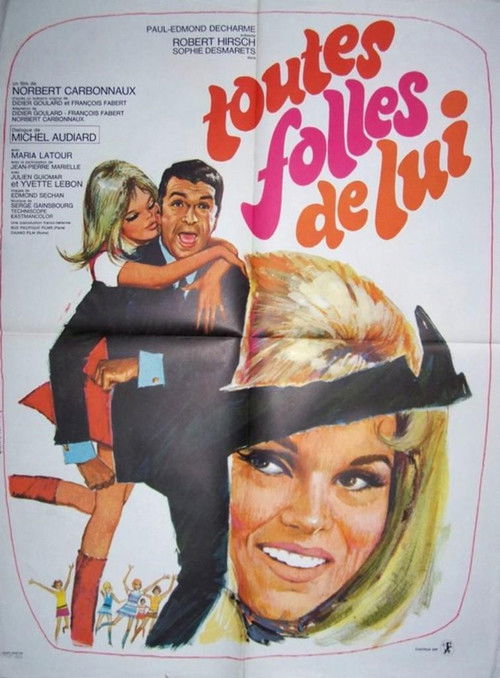 Toutes folles de lui (1967) poster