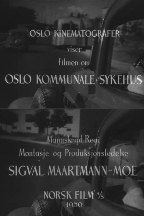 Oslofilm: Oslo kommunale sykehus (1950) poster