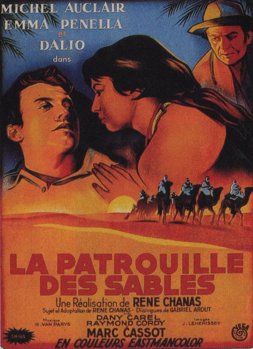 La patrouille des sables (1954) poster