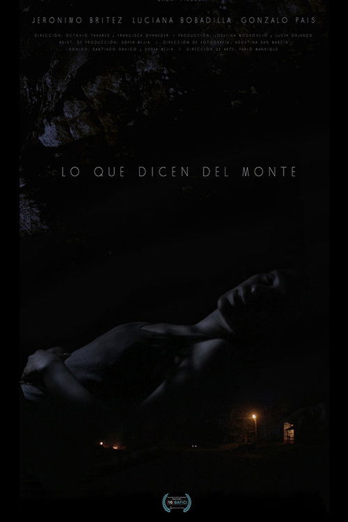 Lo que dicen del monte (2014) poster