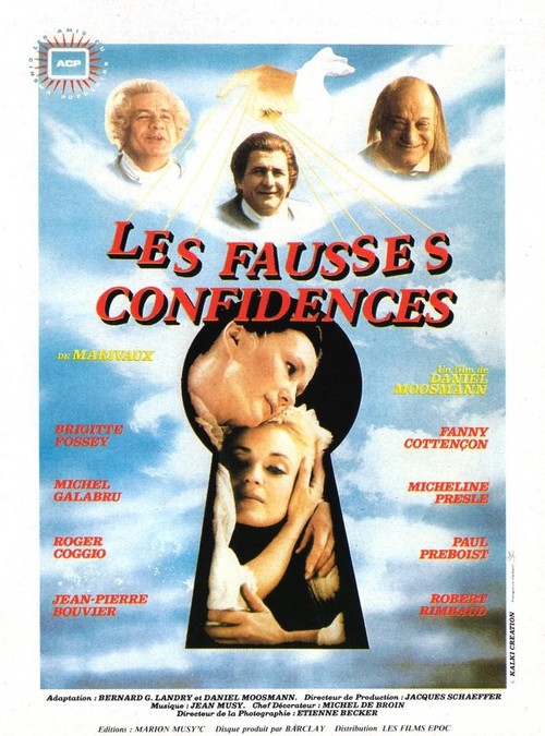 Les Fausses Confidences (1984) poster