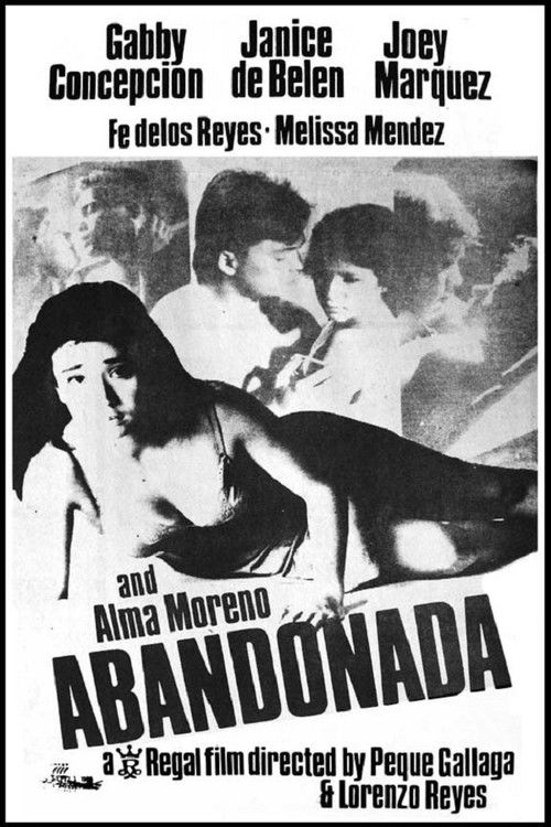 Abandonada (1989) poster
