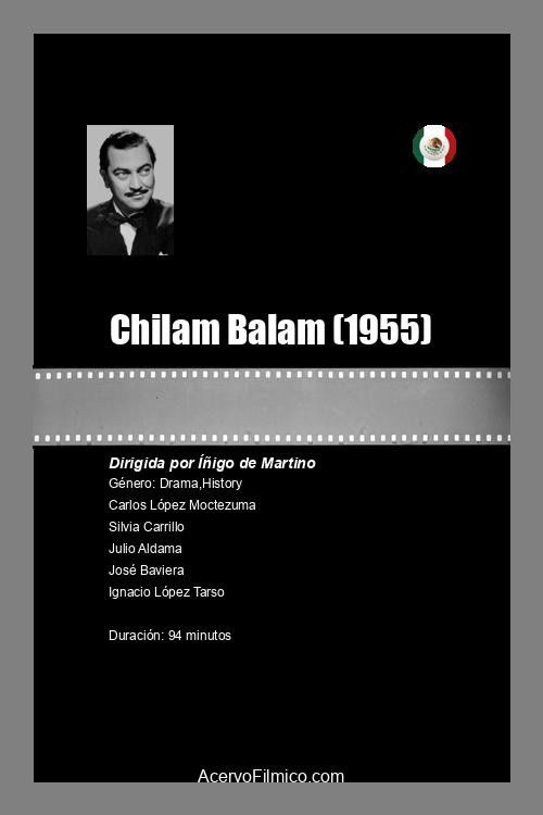 Chilam Balam (1955) poster