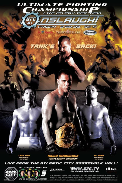UFC 41: Onslaught (2003) poster