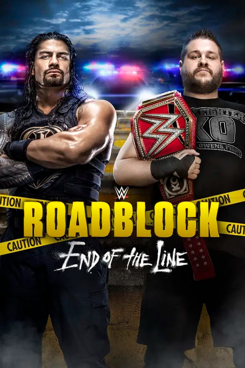 WWE Roadblock: End of the Line 2016 (2016) poster