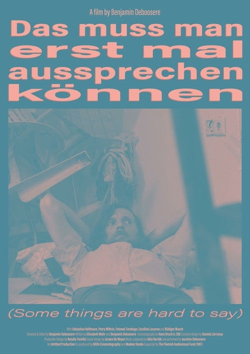 Some Things Are Hard to Say (2021) poster