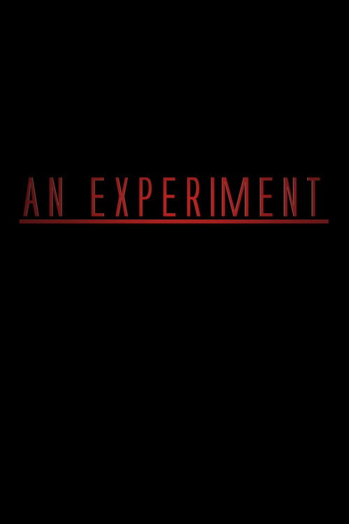 An Experiment (2022) poster