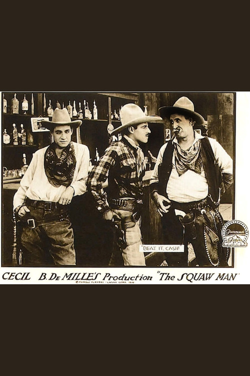 The Squaw Man (1918) poster