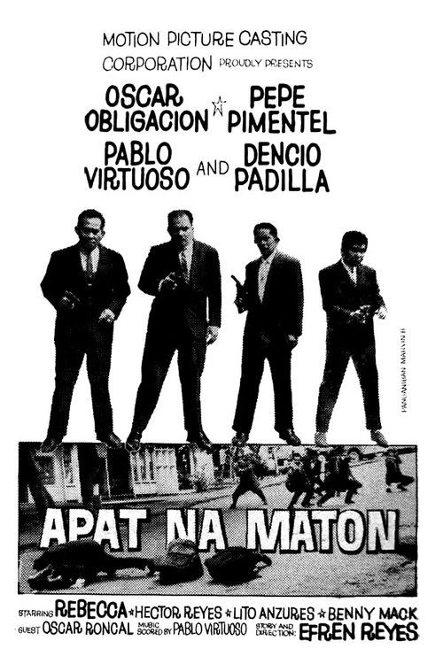 Apat na Maton (1963) poster