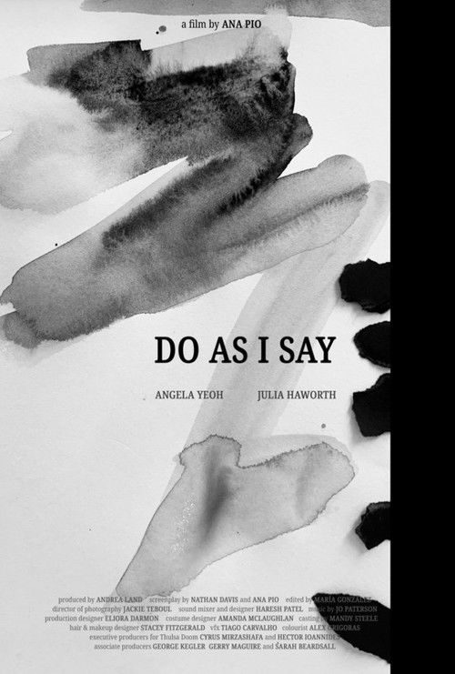 Do As I Say (2022) poster