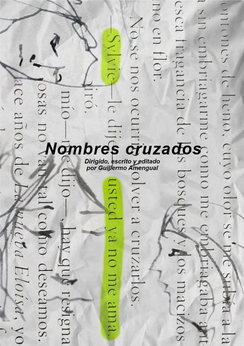 Nombres cruzados (2024) poster
