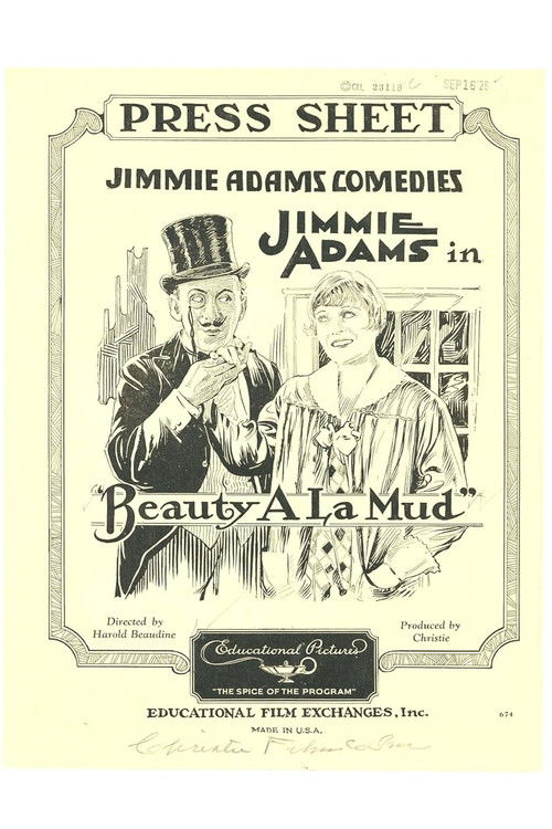 Beauty à la Mud (1926) poster