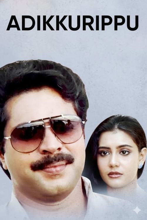 Adikkurippu (1989) poster